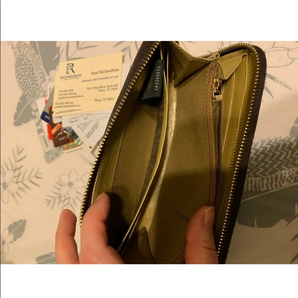 Authentic Fendi Monogram FF polka dot wallet - Picture 6 of 13